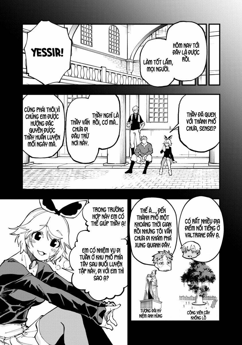 ông chú làng quê trở thành thánh kiếm - dủ chỉ là một thầy giáo kiếm thuật ở quê nhưng đám đệ tử vẫn không buông tha chapter 5 5