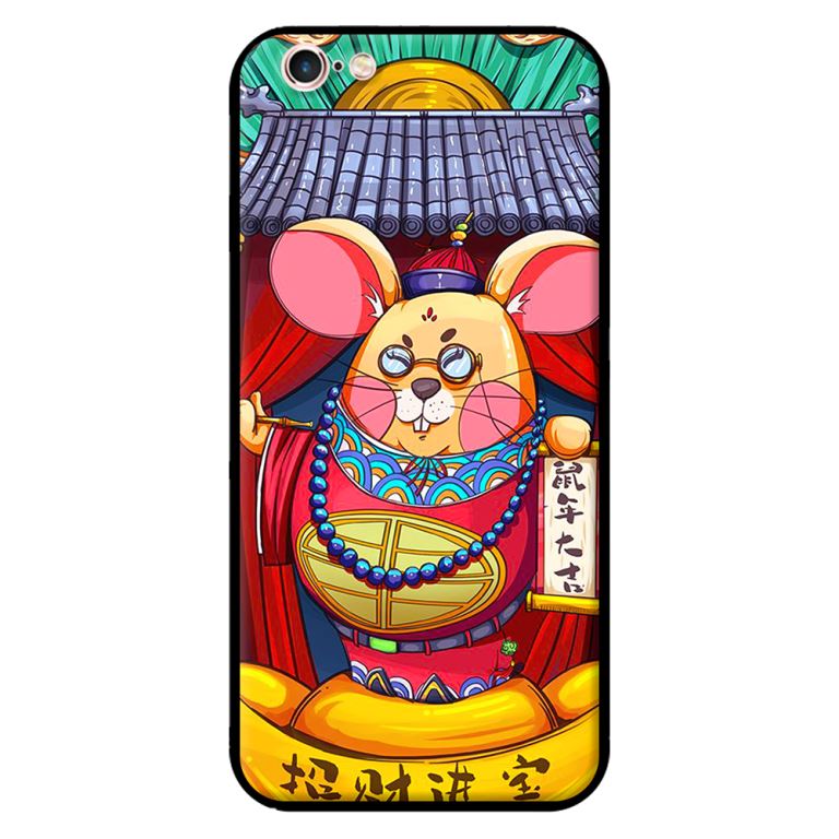 Ốp lưng in cho Iphone 6 Plus/6s Plus Mẫu Tết 2020