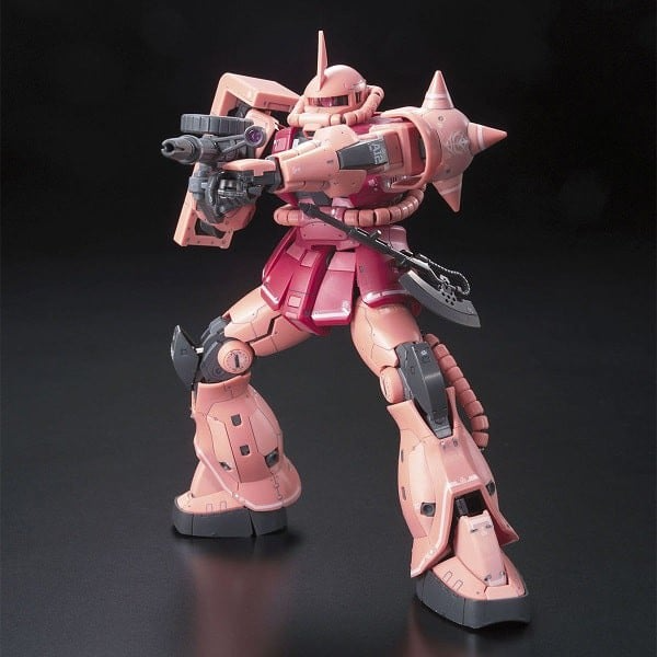 Mô Hình Lắp Ráp MS-06S ZAKU II CHAR AZNABLE CUSTOM MOBILE SUIT - RG - 1/144 - MÔ HÌNH GUNDAM CHÍNH HÃNG