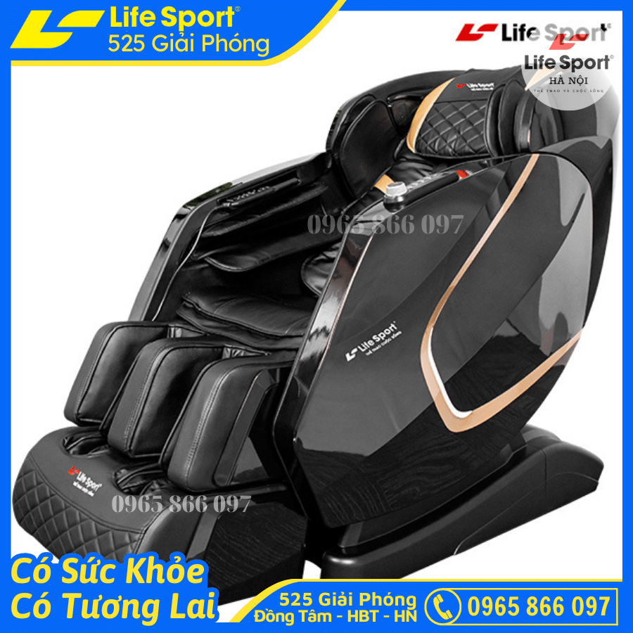 Ghế Massage LifeSport LS 599 Cao Cấp, Đăng Cấp Hạng Thương Gia. Liên Hệ Trực Tiếp 0965.866.097 Để Được Nhận Voucher Giảm Giá 50% + Hỗ Trợ Miễn Phí Vận Chuyển Miễn Phí Toàn Quốc