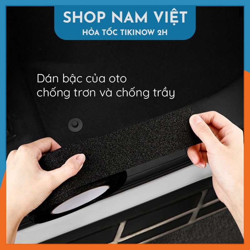 Băng Keo Nhám Chống Trơn Trượt Cầu Thang, Bậc Cửa Oto