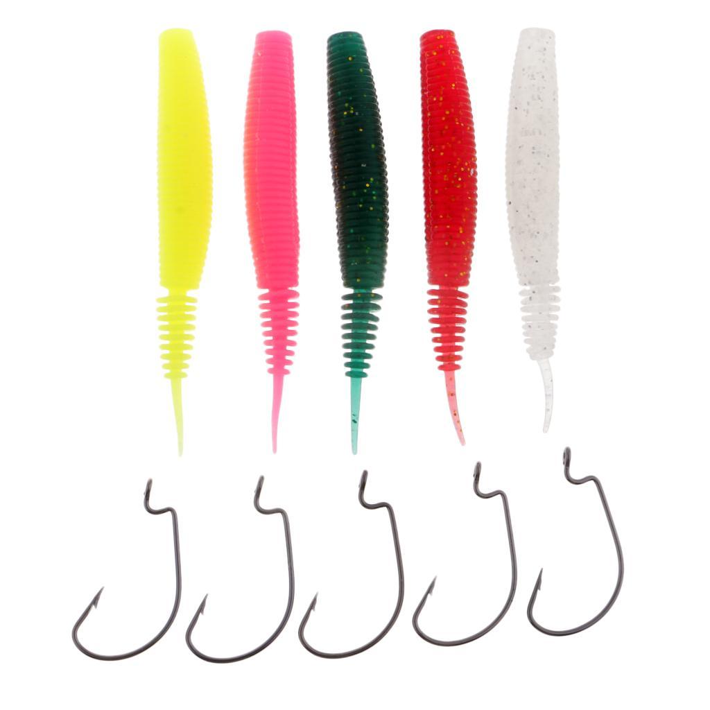 Artificial Bionics High Quality Soft Pupae PVC Fishing Lure Bass Fishing Bait
