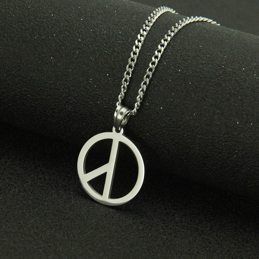 Dây chuyền mắt xích phối biểu tượng phong cách