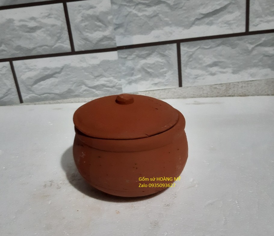 Niêu nồi đất kho cá nấu cơm nhỏ R12 cm