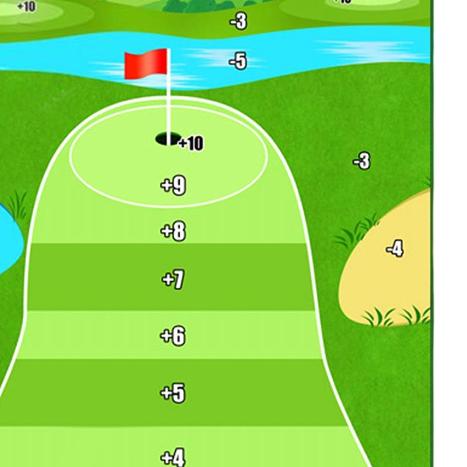 Golf Hitting Mat Cushion Durable Improve Golf Skills Training Swing Trainer Golf Game Set for Office Home