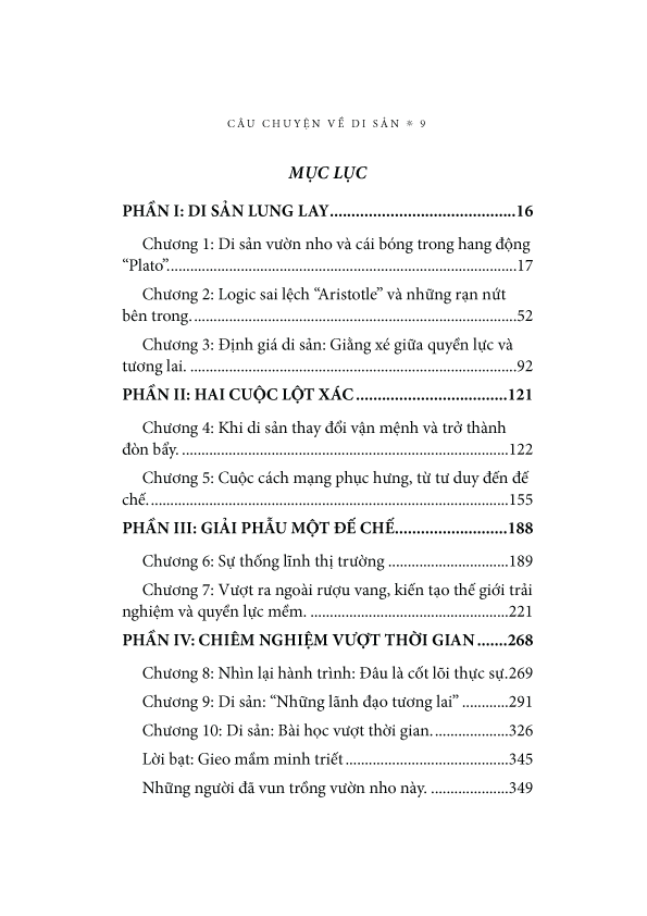 Câu chuyện về di sản