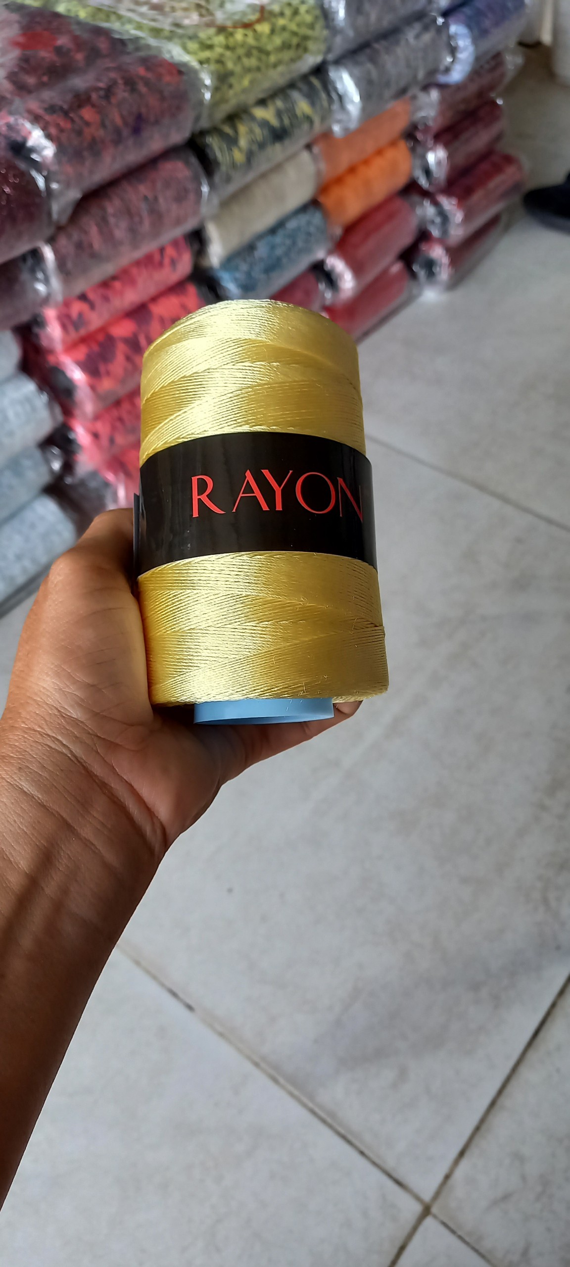 Sợi rayon dùng trong đan móc màu số 2