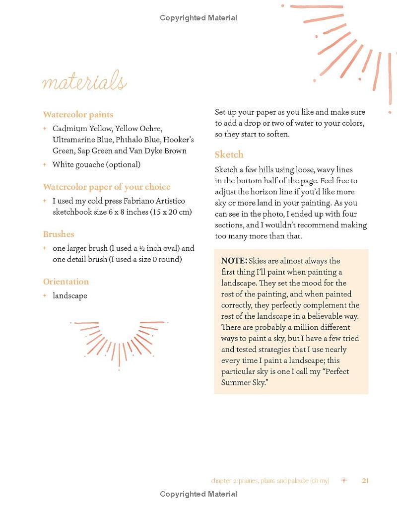 Sách ngoại văn: Watercolor Wanderlust - The Ultimate Guide To Painting Beautiful Landscapes