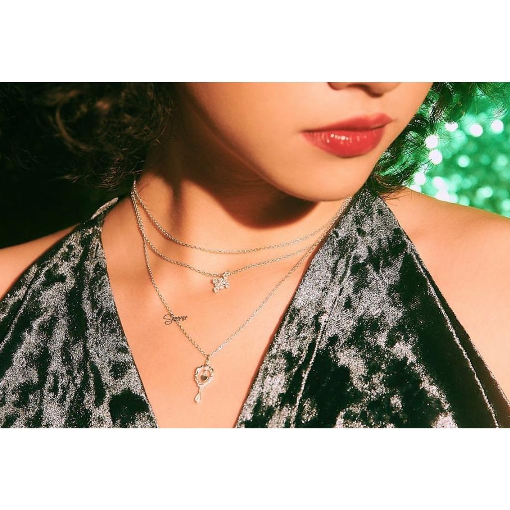 Dây chuyền bạc 925 Snowy - Shimmer Silver