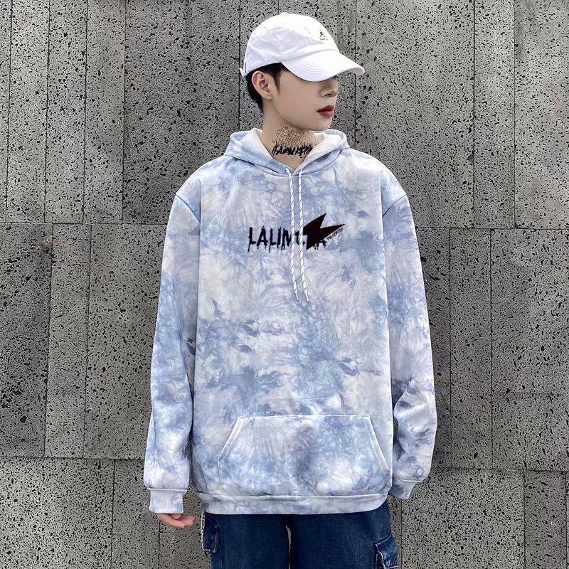Áo hoodie tay dài dáng rộng 7 màu thời trang phong cách hàn quốc