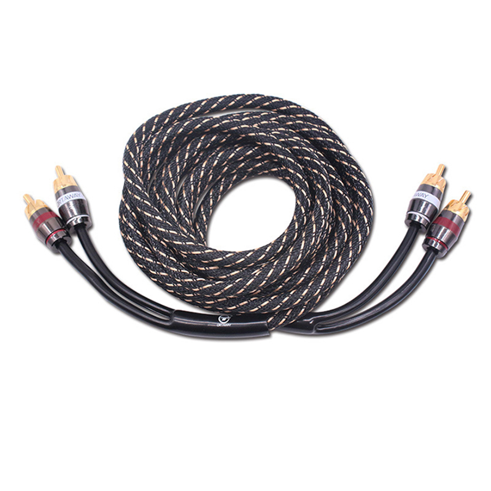Jack RCA Bọc Dù Nối Loa Ô Tô