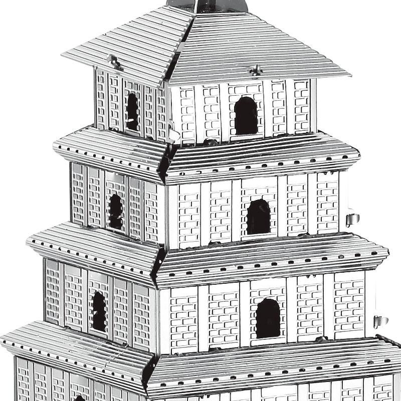 Mô Hình Lắp Ráp 3d Tháp Đại Nhạn Tây An