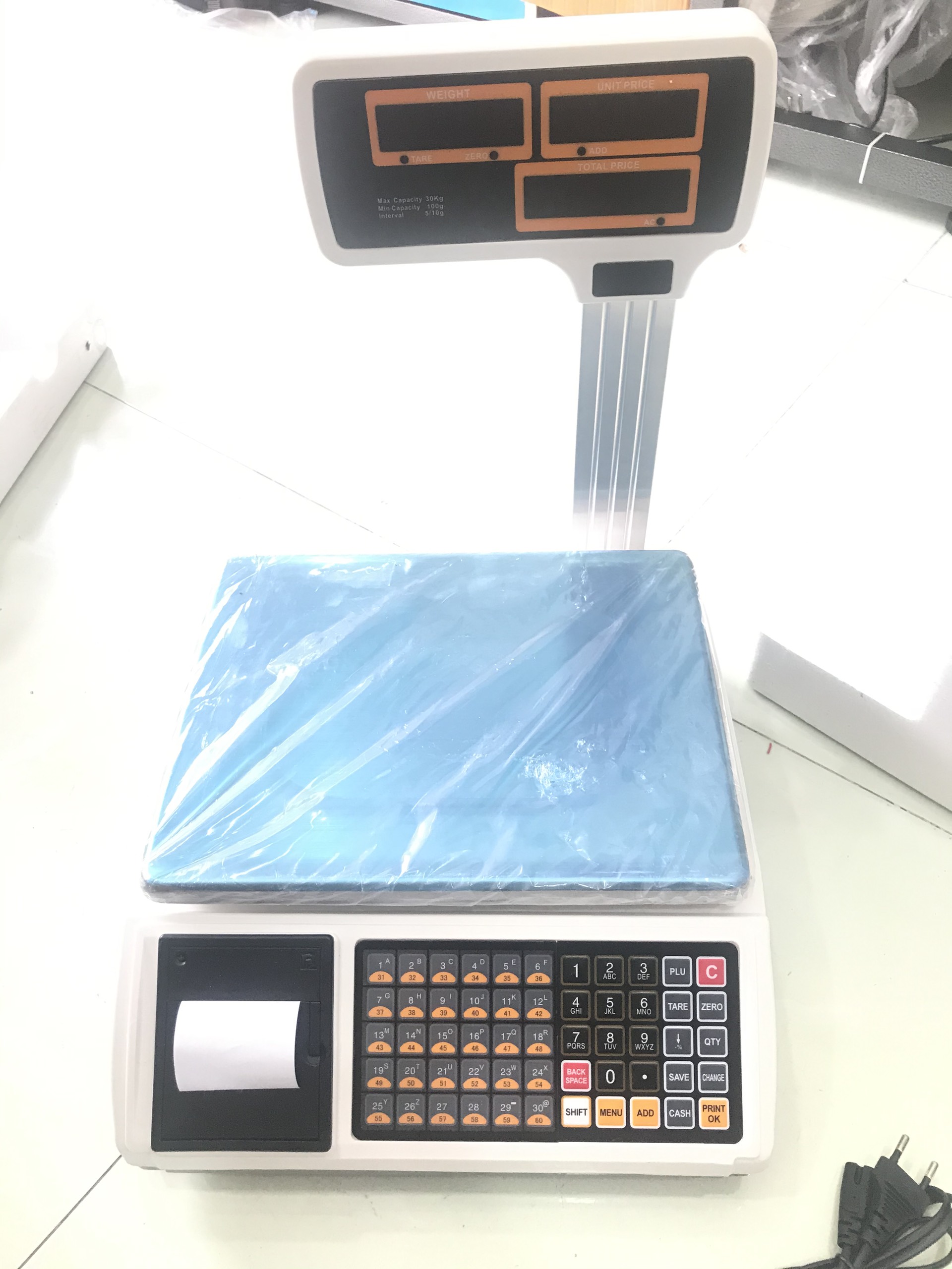 Cân Tính Tiền JPT 30KG - In Bill
