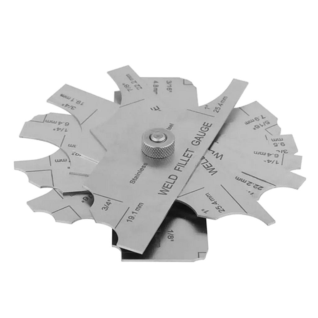 MG-11 Cam Type Welding Fillet Gage Inspection Welding Gauge Stainless Steel
