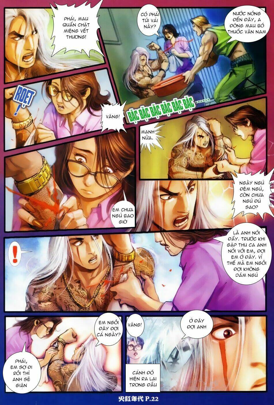 hỏa hồng niên đại hắc cốt đường chapter 21 14