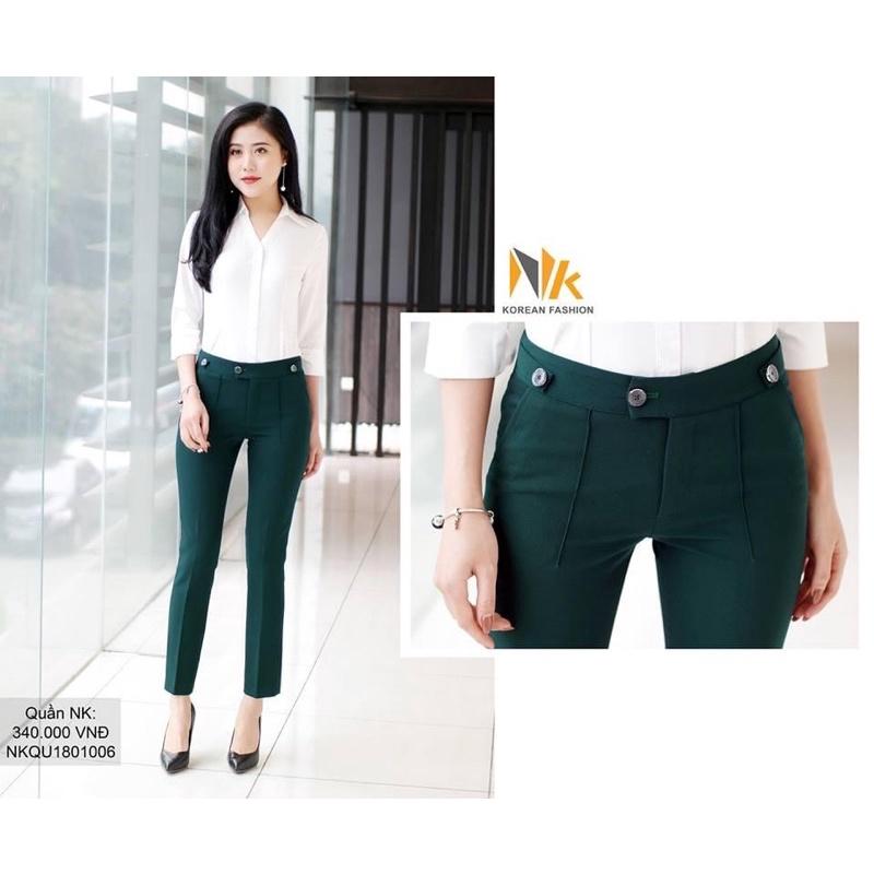 Quần ôm ly trước cá cạp hàng công ty cao cấp