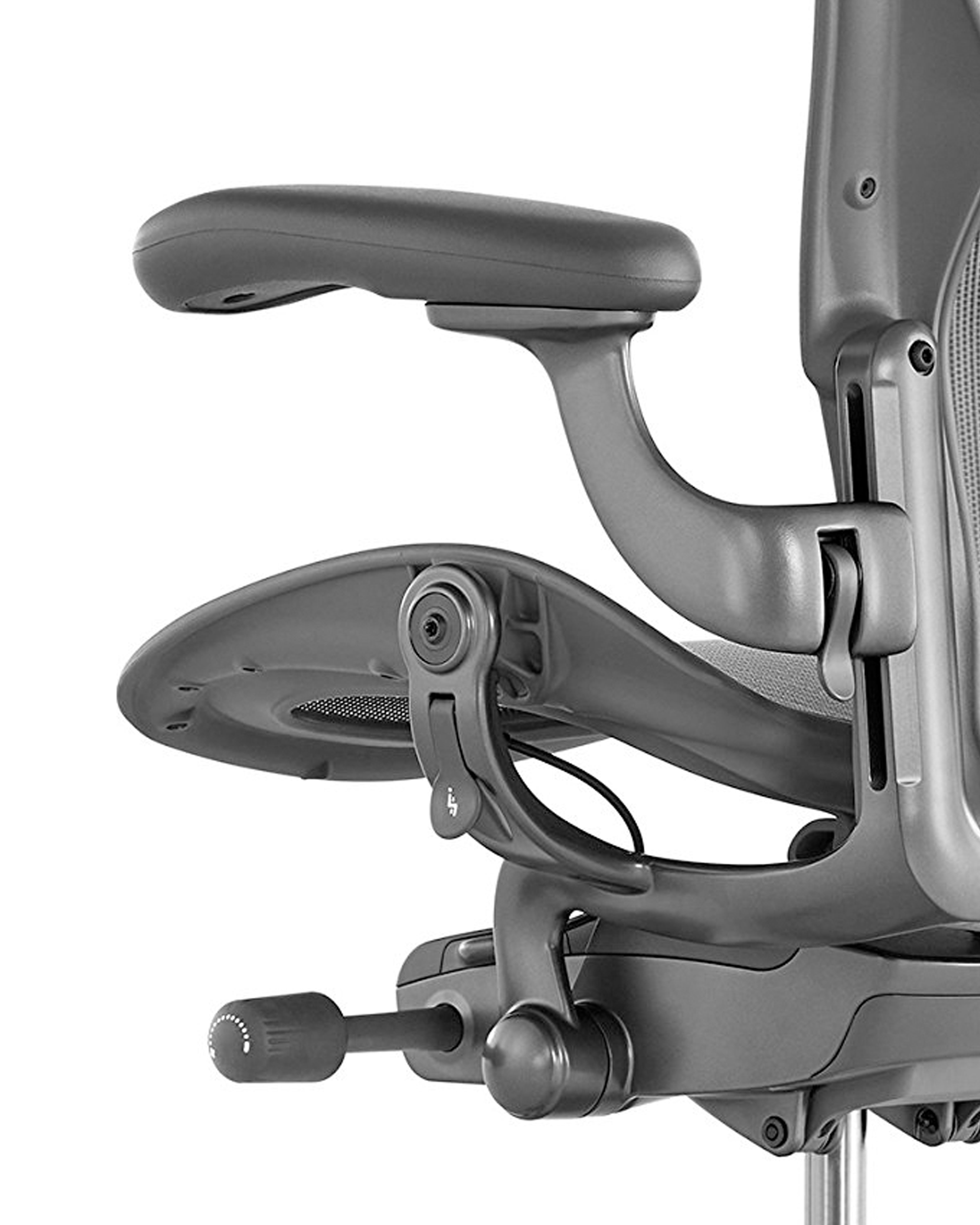 GHẾ AERON HERMAN MILLER,  AERON, GHẾ CÔNG THÁI HỌC, GHẾ LÀM VIỆC, GHẾ VĂN PHÒNG CAO CẤP, MÀU XÁM KHUNG CARBON.