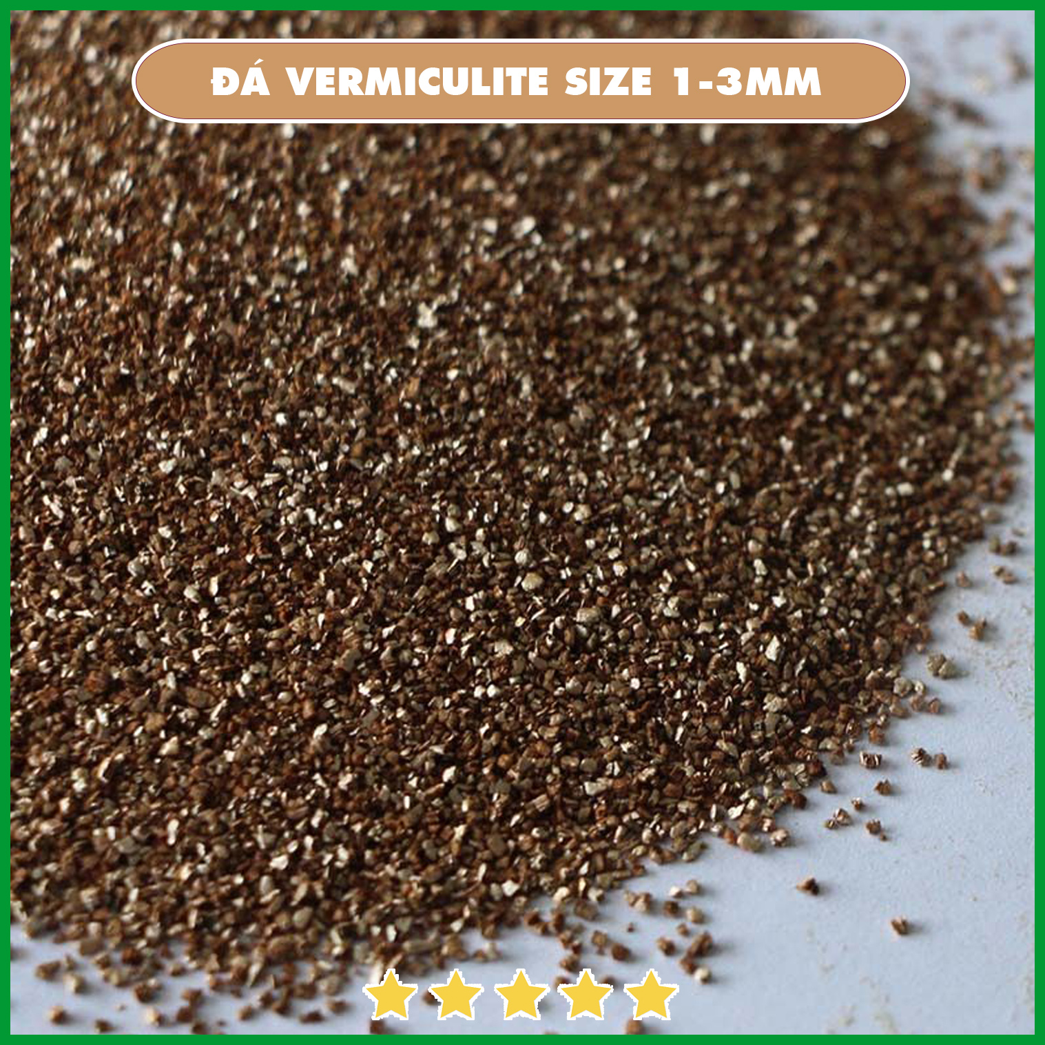 [200gr] Đá vermiculite cải tạo đất cây trồng, tăng khả năng giữ nước và chất dinh dưỡng.