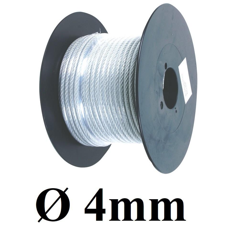 Cáp Bọc Nhựa 4mm ( cuộn 10 mét ) capthepgiasi