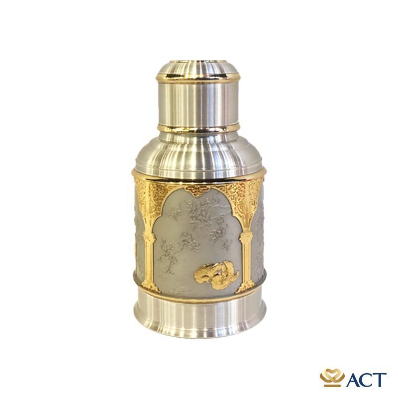 HỘP ĐỰNG TRÀ PEWTER UYÊN ƯƠNG H=148MM