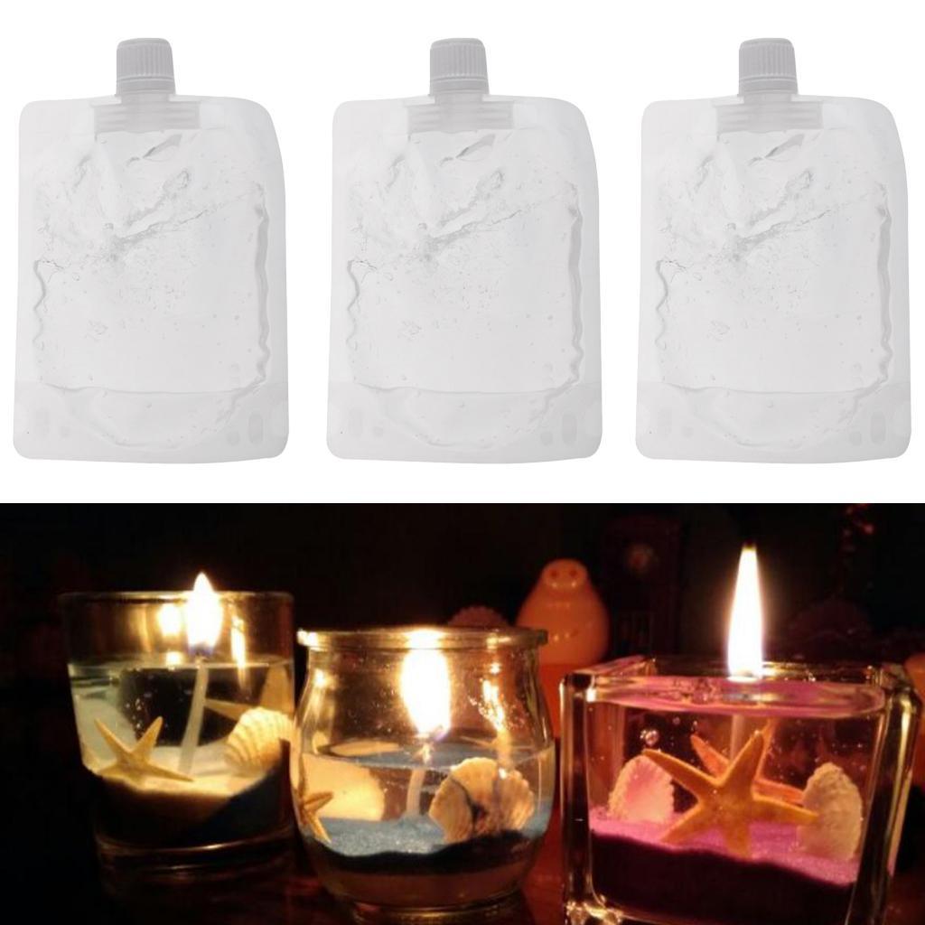 300g Jelly Wax Candles Gel Wax for DIY Candles Making for Home Decor Gifts