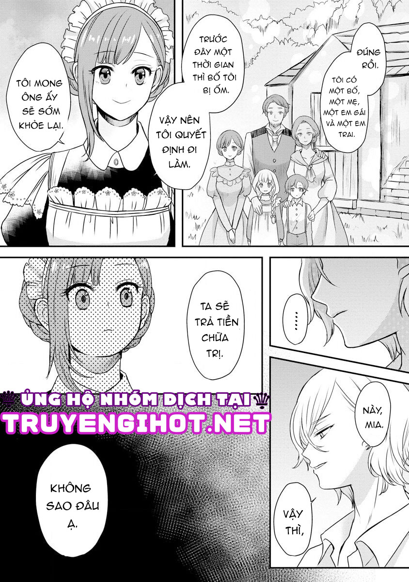 cô hầu dễ thương cùng chàng quý tộc điển trai chapter 3.1 6