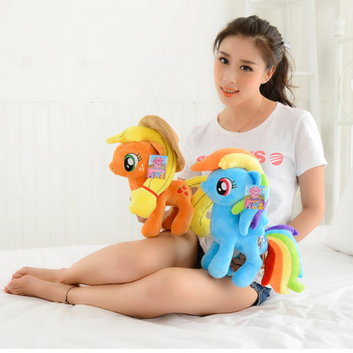 Thú nhồi bông My Little Pony cầu vồng dễ thương TNB230 - Mẫu ngẫu nhiên