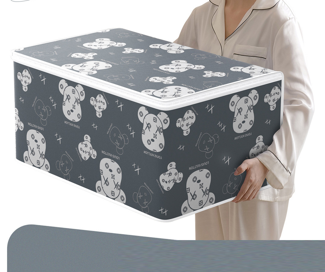 Túi đựng quần áo chăn màn ga gối size lớn 75L 60*40*30cm, màu giao ngẫu nhiên