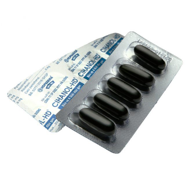 Cihanol HD - HDPHARMA - Viên Uống Hỗ Trợ Giải Độc và Tăng Cường Chức Năng Gan