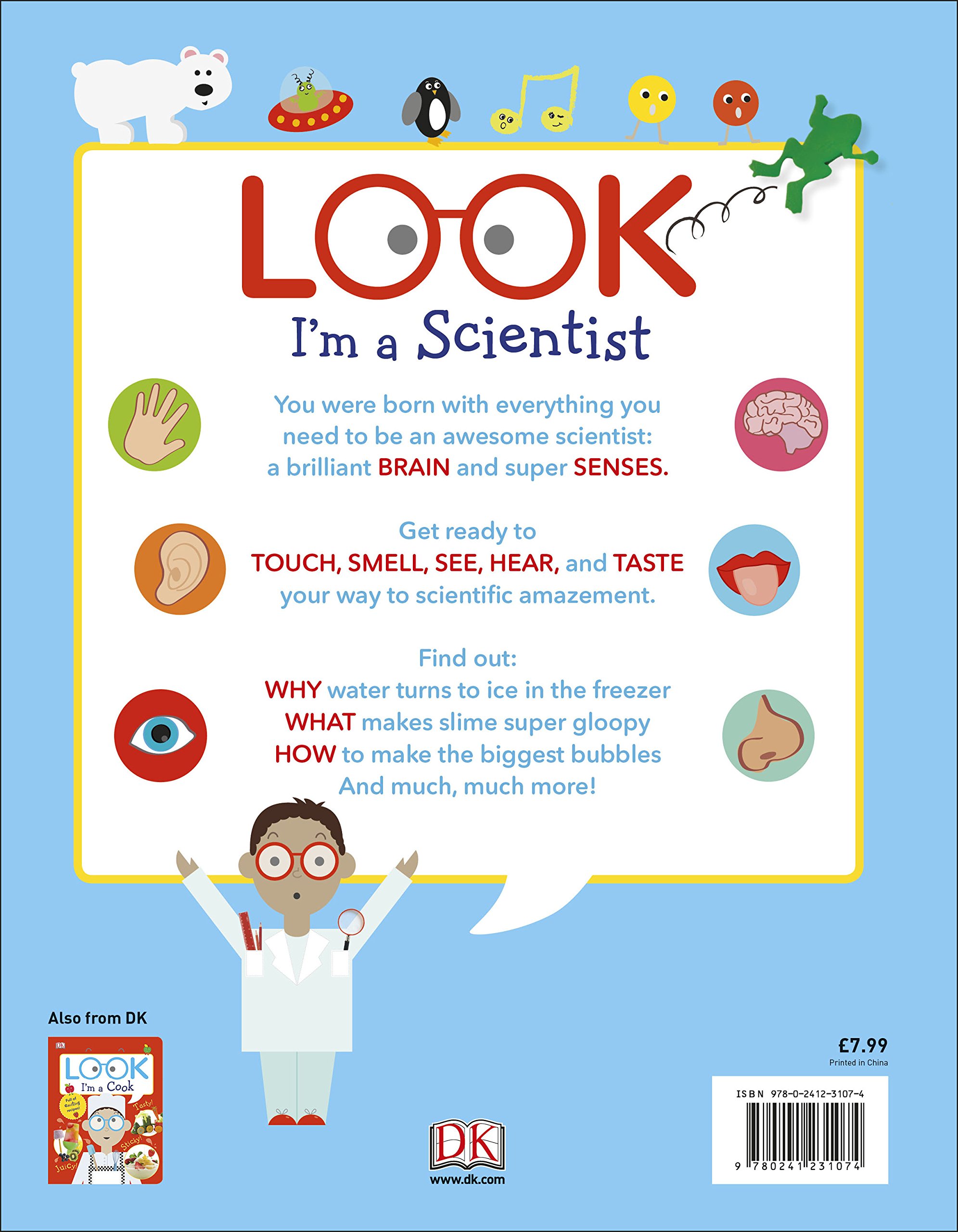 Sách Look I'm a Scientist - Khám Phá Kiến Thức Khoa Học Cho Trẻ Thông Qua Những Thí Nghiệm Thú Vị Và Hấp Dẫn - Á Châu Books, Bìa Cứng, In Màu