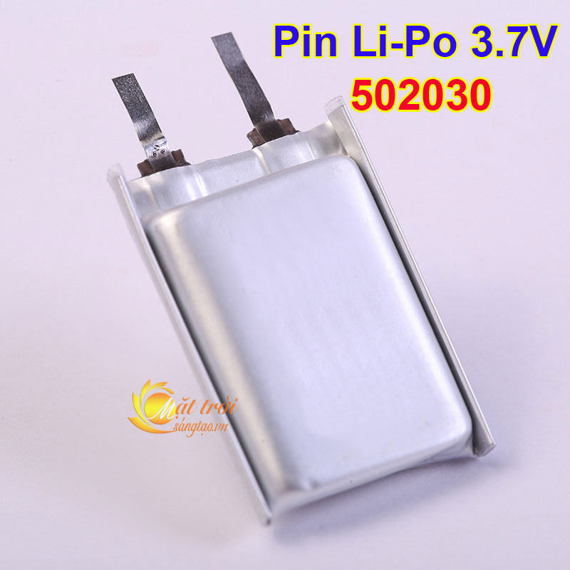 Pin Li-Po 3.7V 502030 200mAh (Lithium Polyme)