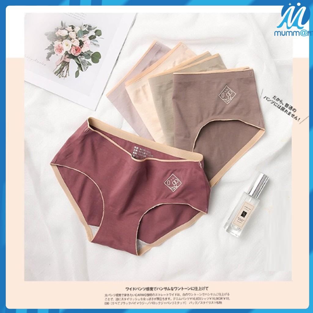 Quần lót cotton kháng khuẩn không đường may xuất Nhật .