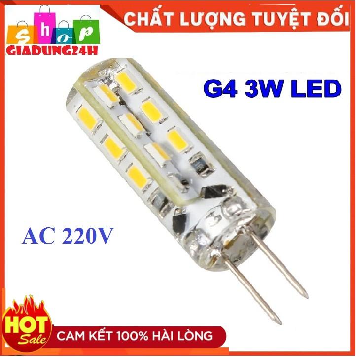 Bóng Đèn Led Chân Ghim G4 LAMP 220V - Dùng Cho Đèn Thờ Điện