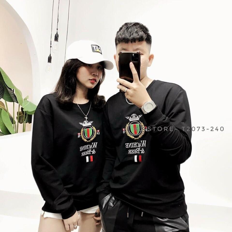 Áo thun họa tiết được yêu thích King168 , áo phông tay dài thấm hút tốt cao cấp nam nữ P25