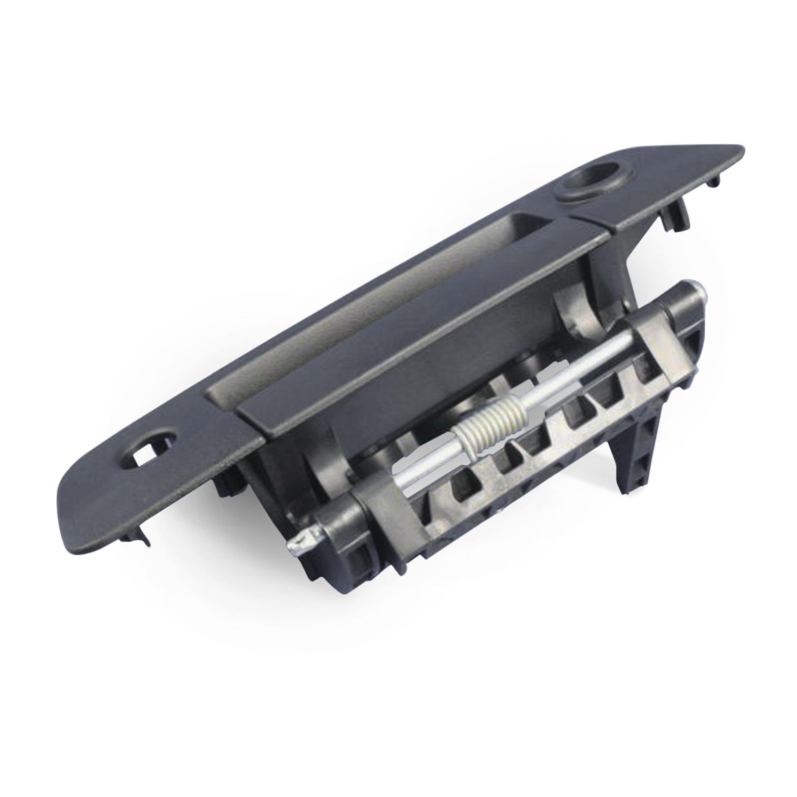 Tailgate Hatch Door Handle w/ Back Up Camera Tailgate Lock 68197873AA for RAM 3500 Replacement Parts Acc Black