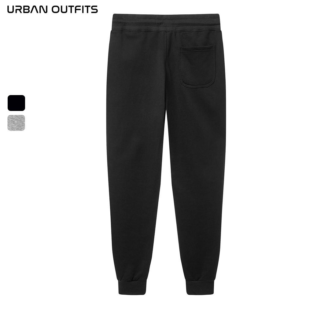 Quần Jogger Nữ Nam URBAN OUTFITS Kiểu Trơn Ống Suông JOR04 Co Bo Thun Cotton Nỉ