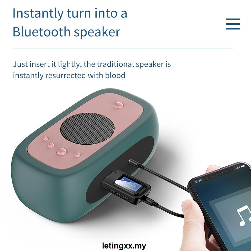 Bộ Thu Phát Âm Thanh Mp3 Bluetooth Không Dây Cho Xe Hơi