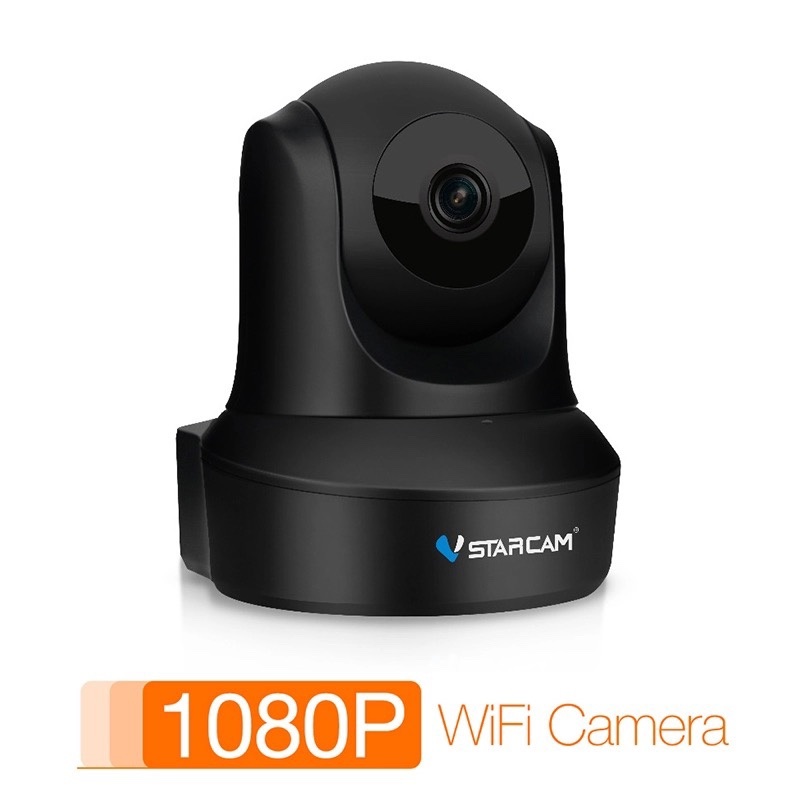 Combo Camera Wifi IP C29s FHD 1080p Vstarcam , Camera không dây trong nhà (Hiệp sĩ bóng đêm), Kèm thẻ nhớ 128GB A1 4K Lexar - Hàng chính hãng