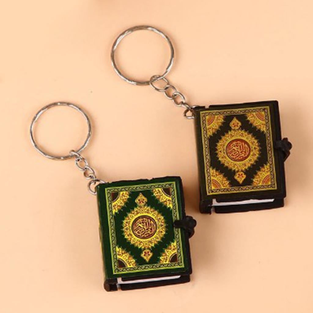 Miniature Tiny Quran Keyring Key Chain, Ideal Gift