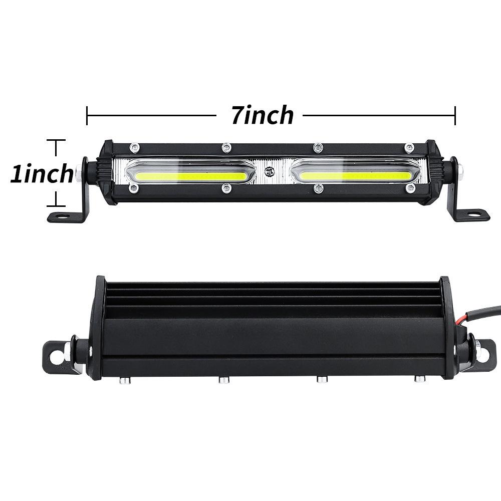 Đèn LED sương mù chiếu sáng dạng thanh 12V 24V 6500K cho xe hơi/ xe tải SUV