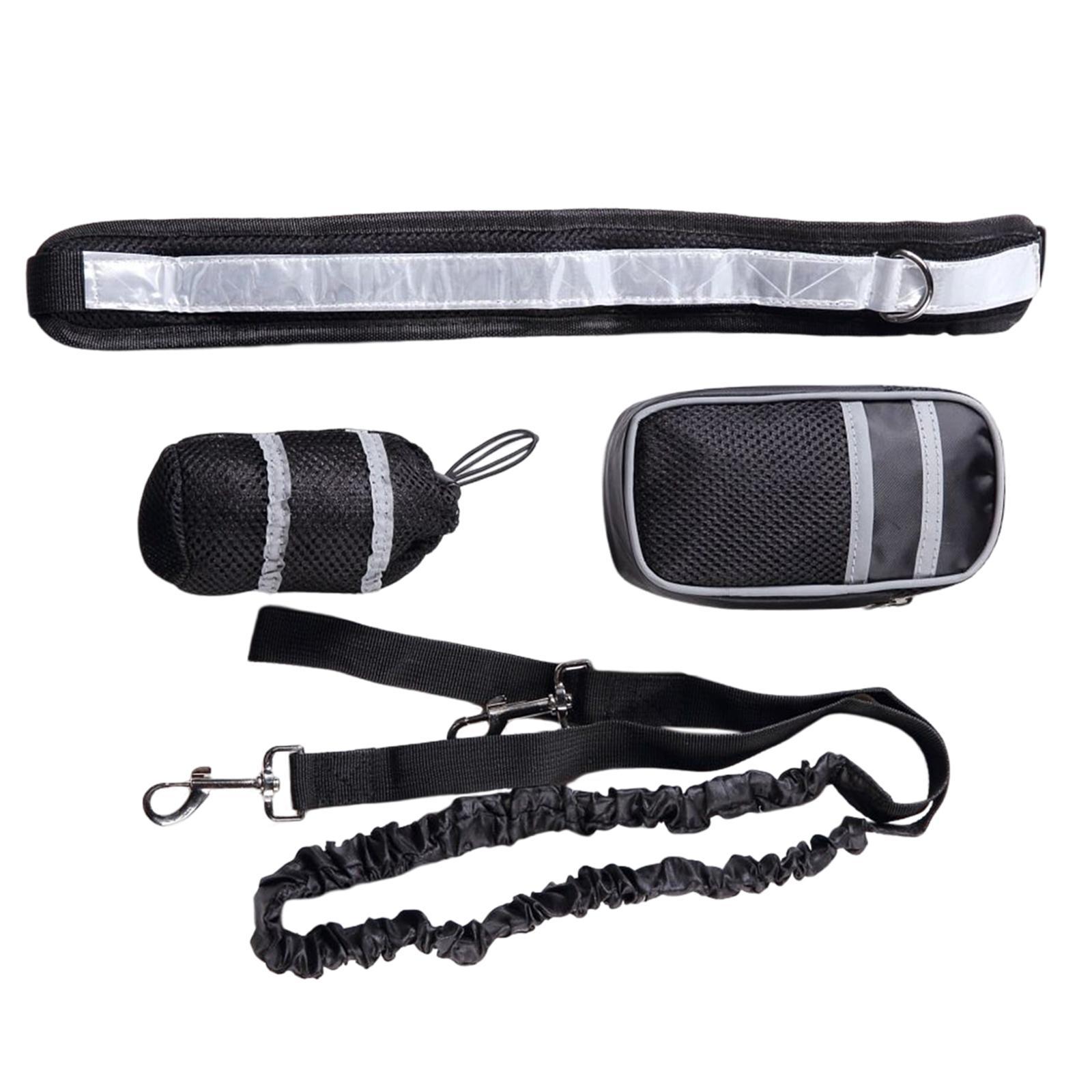 Running Dog Leash Hands Free Reflective Reflective Dog Traction Rope