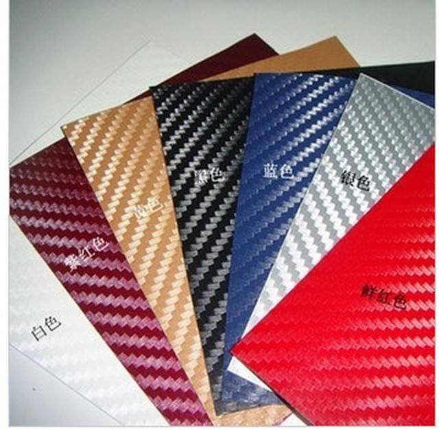Đảm Bảo Chất Lượng Xe Bộ Phim Miếng Dán Sợi Carbon Cơ Thể Đổi Màu Bộ Phim 3D Giấy Sợi Carbon Siêu Mỏng Bảo Vệ miếng Dán Xe Hơi