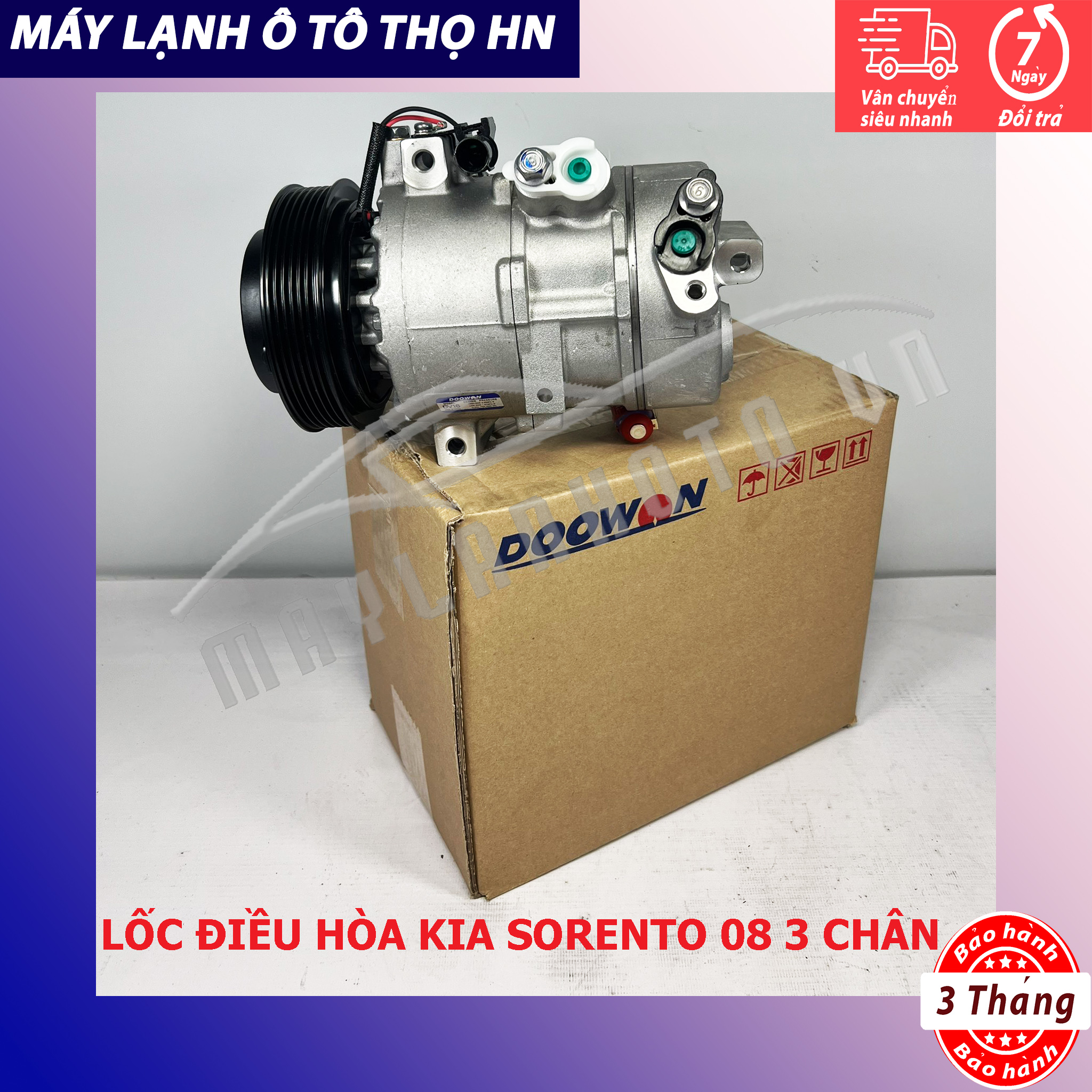 Lốc điều hòa Kia Sorento 2008 2009 2010 Hàng xịn Hàn Quốc 08 09 10 97701-2P160