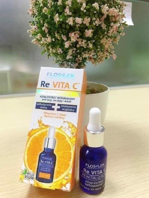 Serum Dưỡng Sáng, Trẻ Hóa Da Floslek Re Vita C Rewitalizacja 30ml