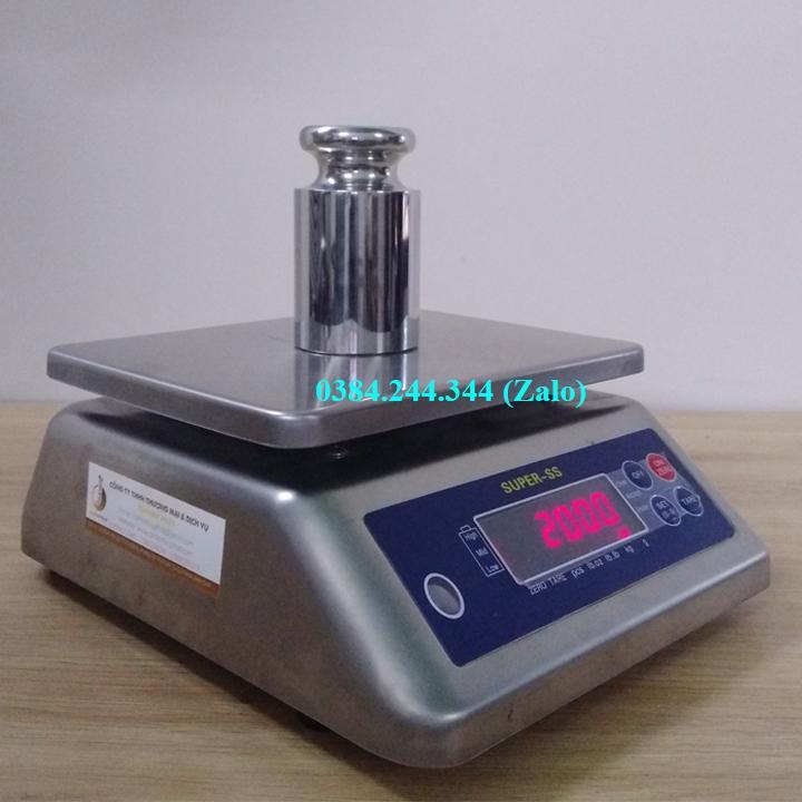 Cân điện tử chống nước Super SS, mức cân tối đa 1.5kg, độ chia 0.2g