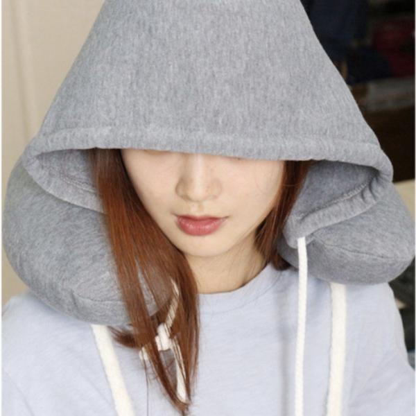 Gối kê cổ U có nón Korean Fannis cao cấp - Home and Garden