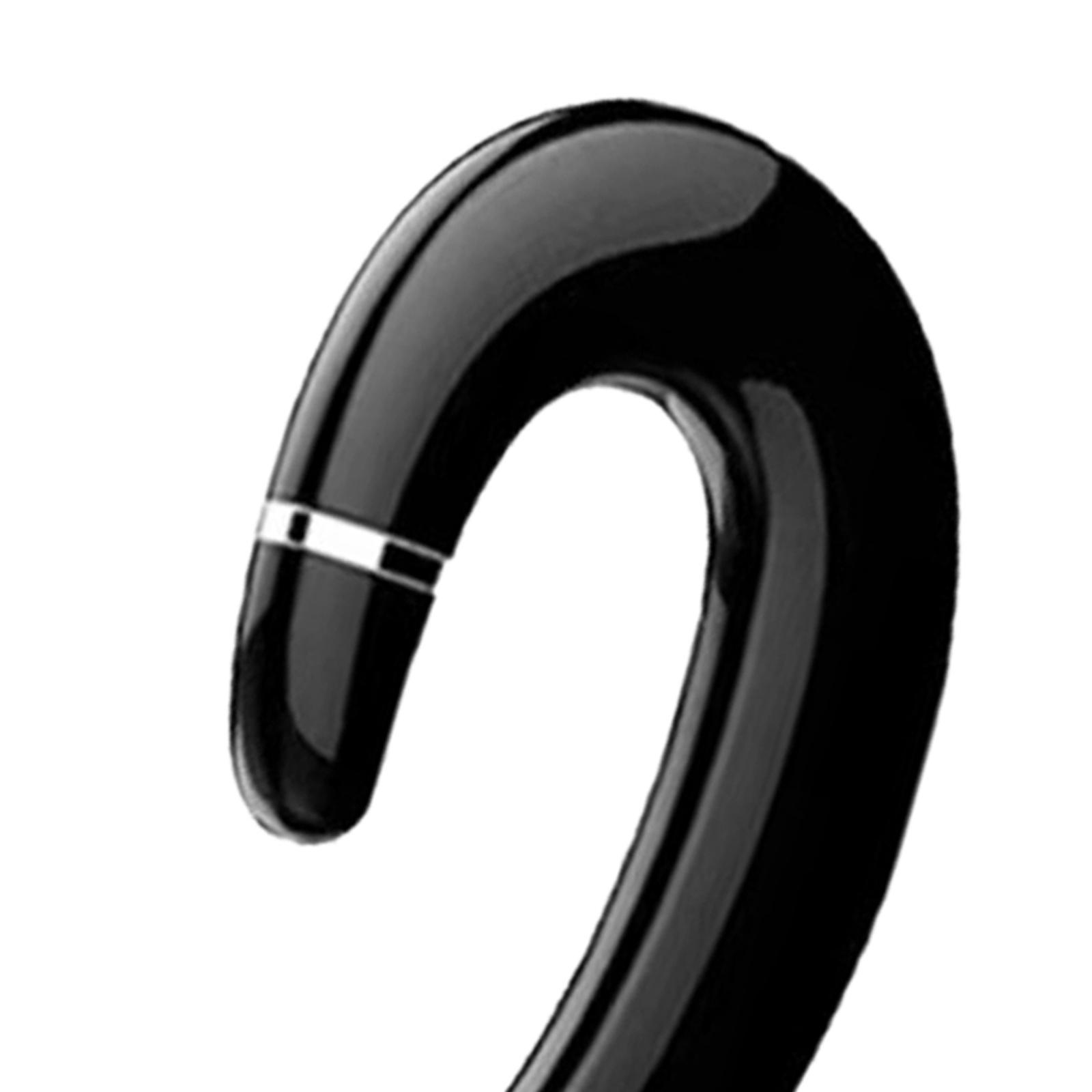 Bluetooth 5.0 Headphone, Ear Hook Low Latency HD Calling Earpiece for Sports Business