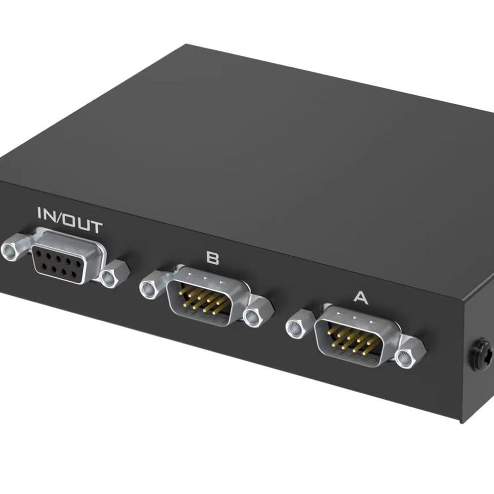 RS232 4Port Serial 9pin Switch Manual Selector Box Out for Computer