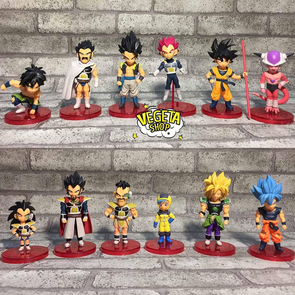 Mô hình Dragon Ball WCF DWC Broly Frieza Raditz Nappa Goku Kaio Gohan Krillin Bulma Gogeta Ox King Vegeta - Cao 4,5~9cm