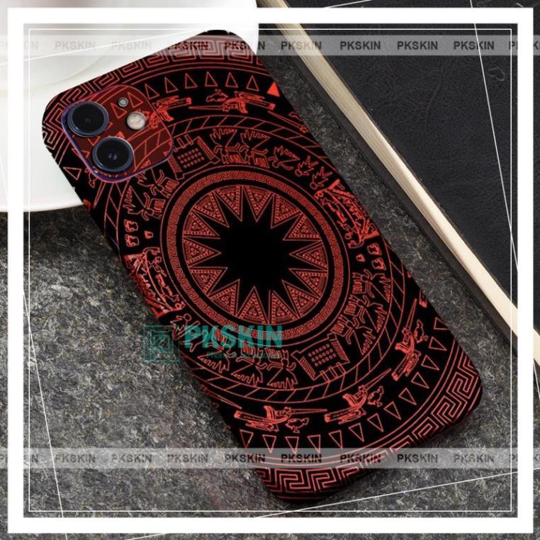 Miếng dán skin cho iphone 13 , iphone 13 pro , iphone 13 pro max , iphone 13 mini trống đồng
